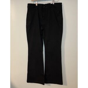 NWT AE American Eagle High‎ Rise Kick Boot Jeans Women's Size 14 Black